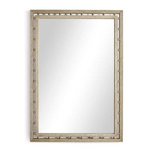 Morris Mirror Greyed Oak