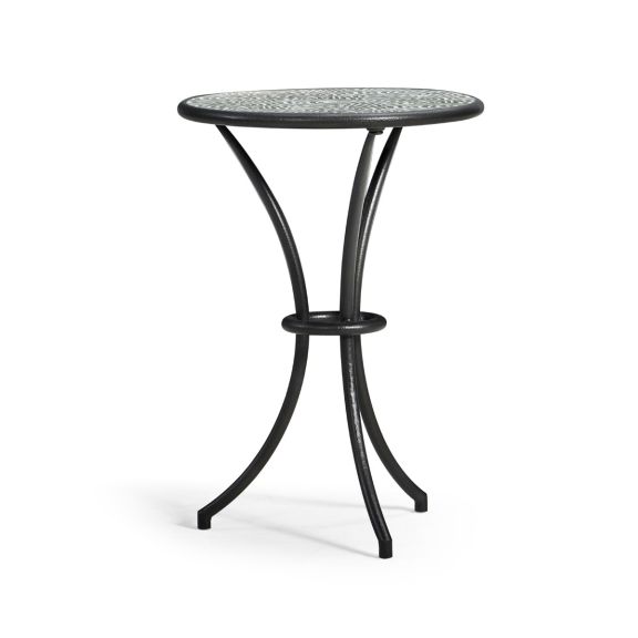Coralia Cocktail Table Table Verre Eglomise
