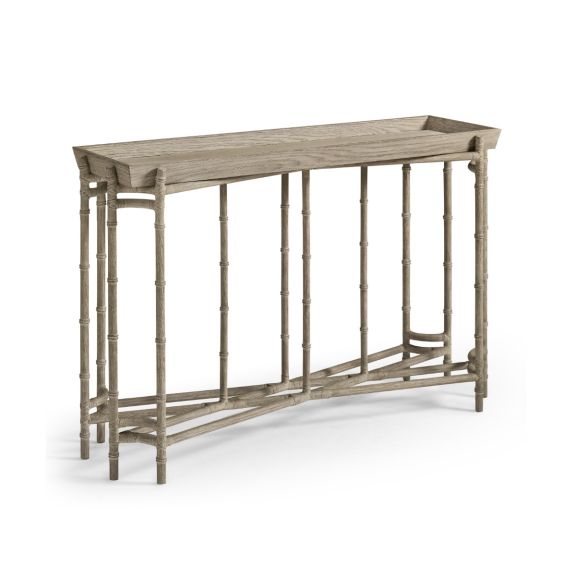 Bamburgh Console Table in Greyed Oak