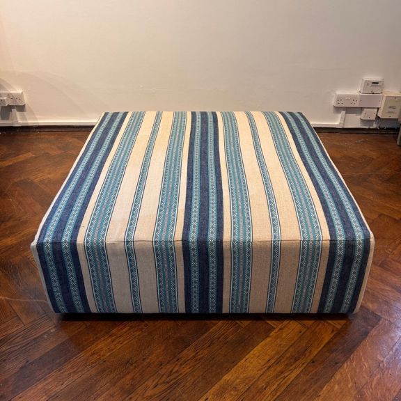 Lulworth Freestanding Cube Large in Chalco Ocean