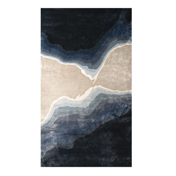 Onda Indigo Rug