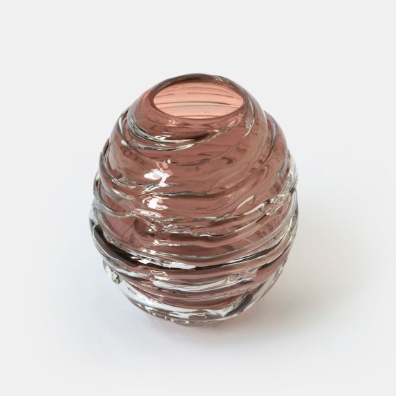 Strata Vase/Votive - Tea