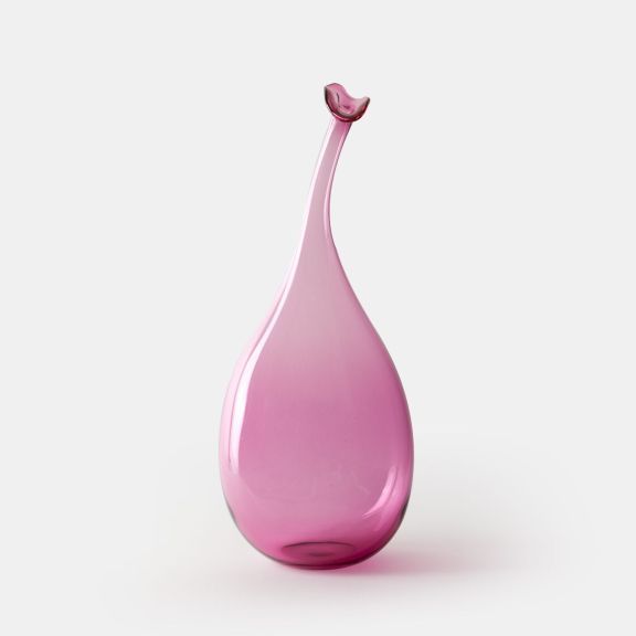 Wonky Bottle Medium - Gold Ruby