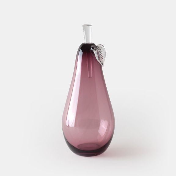 Pear Large - Burgundy