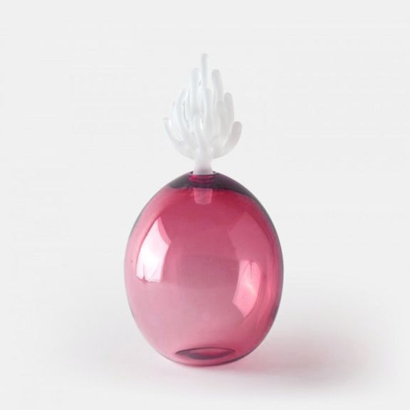 Anemone Bottle Large - Gold Ruby