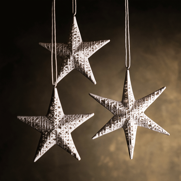 Frost Hanging Star Small