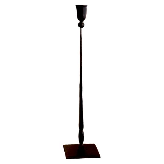 Hand Forged Iron Candle Holder 43cm