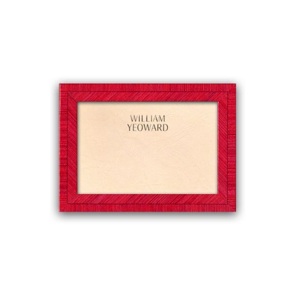 Rouge Chevron Frame - 5" x 7"