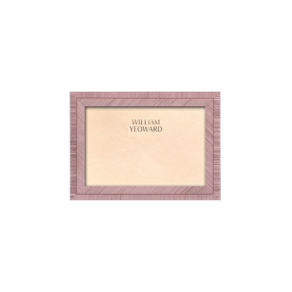 Rose Chevron Picture Frame - 4" x 6"