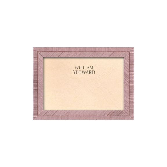 Rose Chevron Picture Frame - 5" x 7"