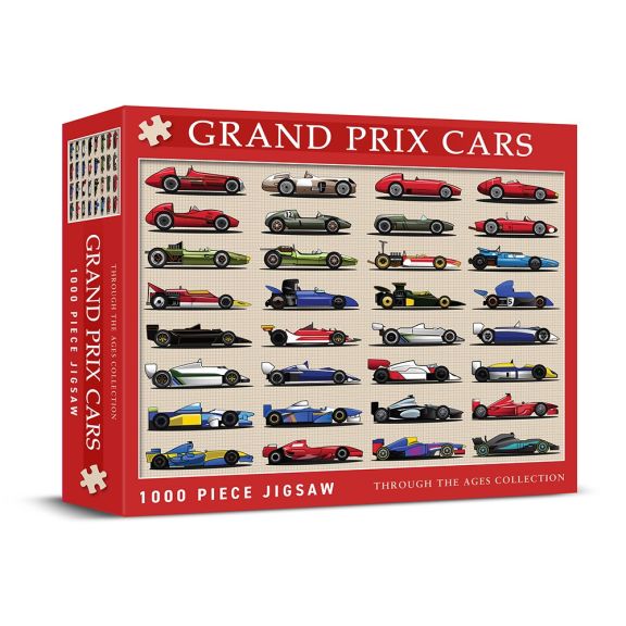Grand Prix Racing Cars 1000 Piece Jigsaw