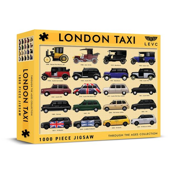 London Taxis 1000 Piece Jigsaw