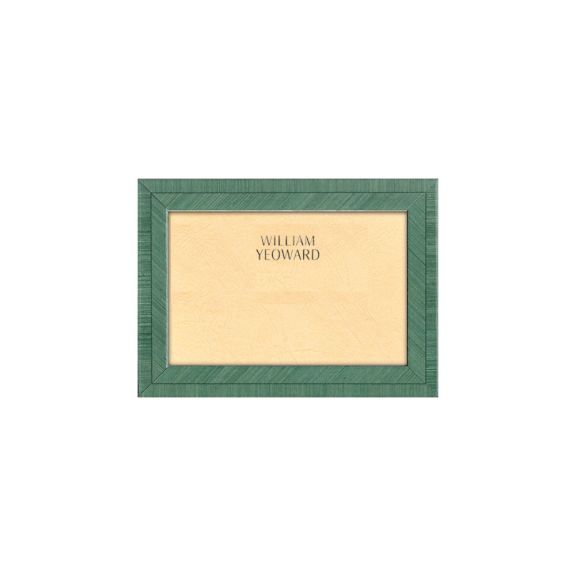 Jade Chevron Frame - 4" x 6"