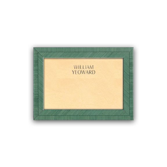 Jade Chevron Frame - 5''x 7'' 