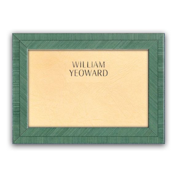 Jade Chevron Frame - 8" x 10''
