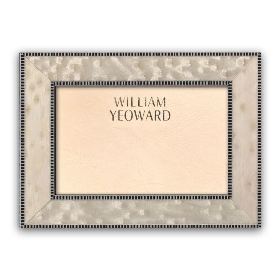Cream Dogtooth Frame - 8'' x 10''