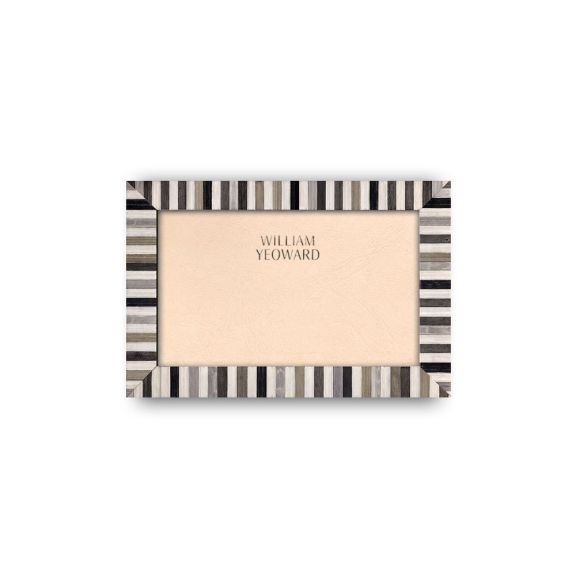 Khaki Candy Stripe Frame - 4'' x 6''