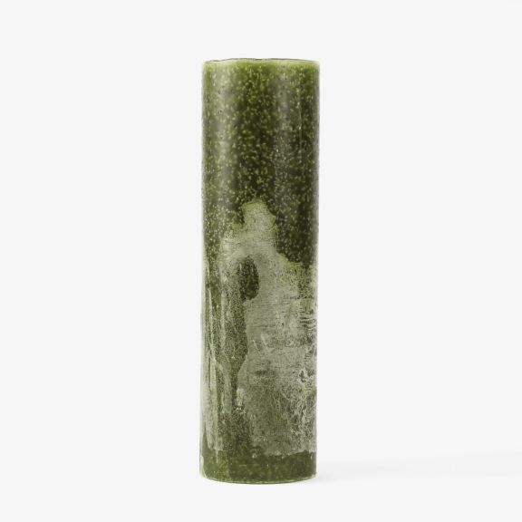 Cylinder Candle - Dark Green