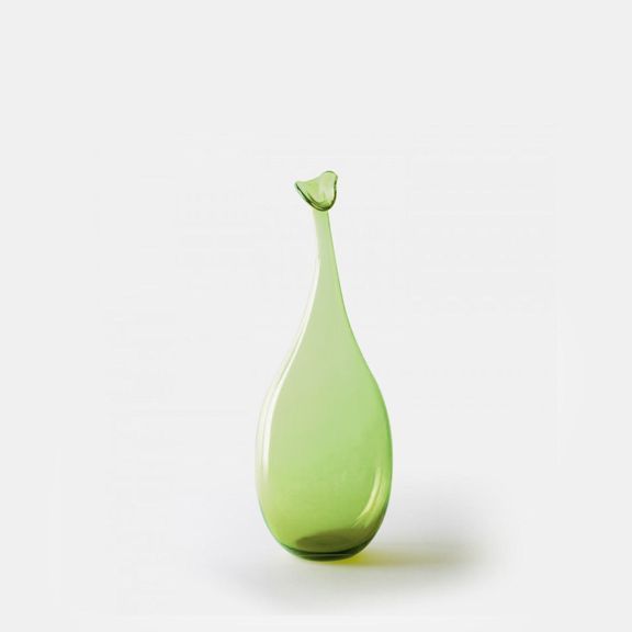 Wonky Bottle Medium - Lime