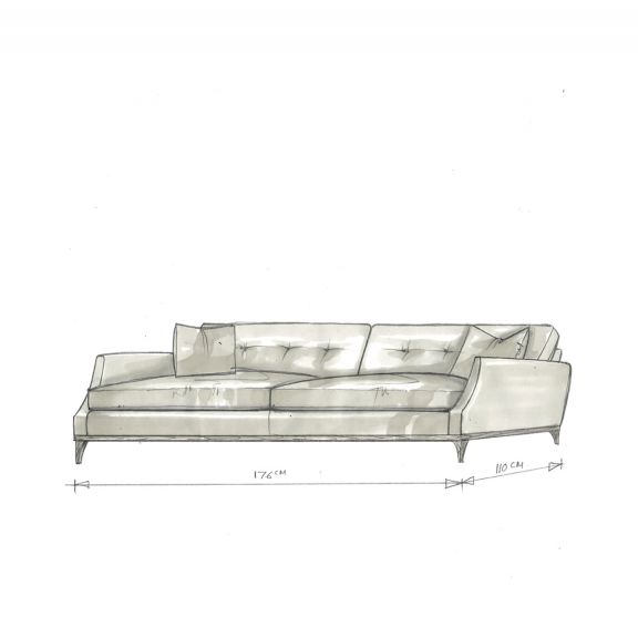 Melbury 3 Seater Sofa COM
