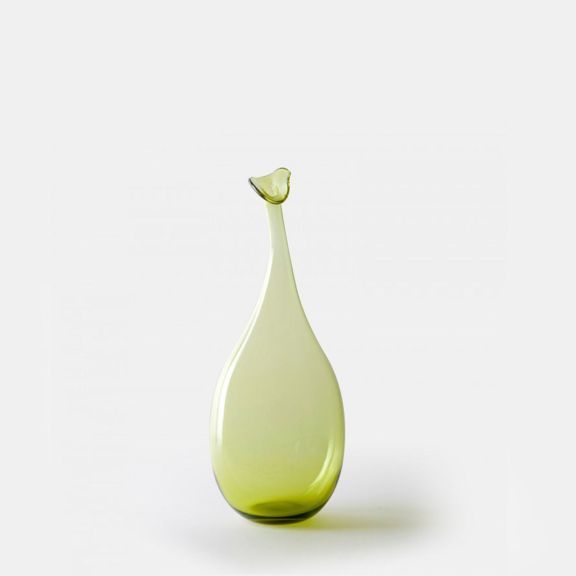 Wonky Bottle Medium - Moss