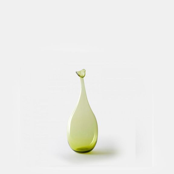 Wonky Bottle Small - Moss