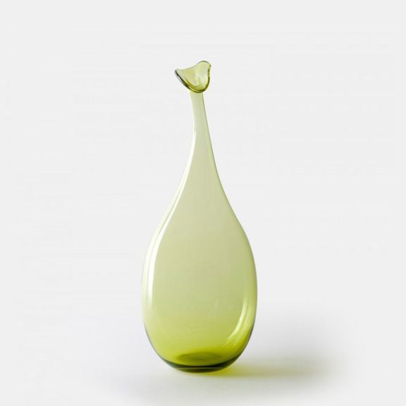 Wonky Bottle Large - Moss