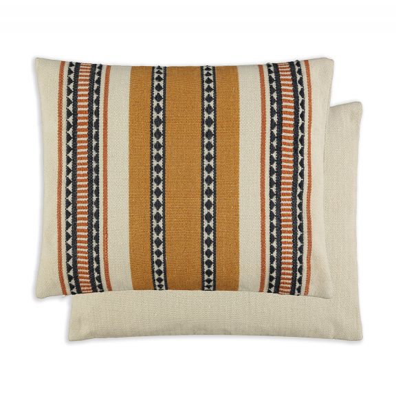 Nariz - Ochre Outdoor Decorative Pillow