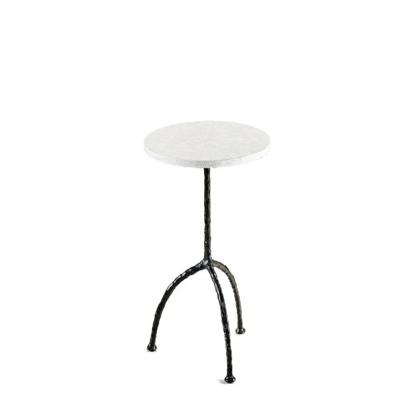 Stina Cloud Cocktail Table Medium - Bronzed finish with Eggshell top
