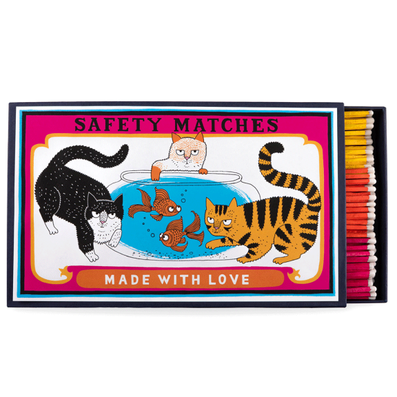 Three Cats Giant Matches