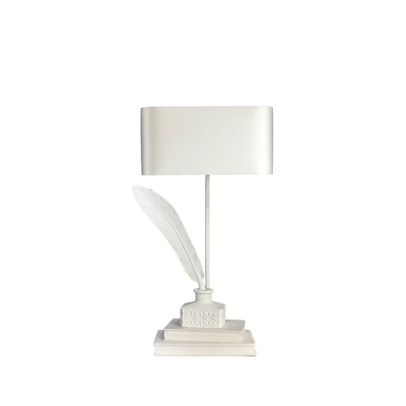 Tom Table Lamp Chalk Finish