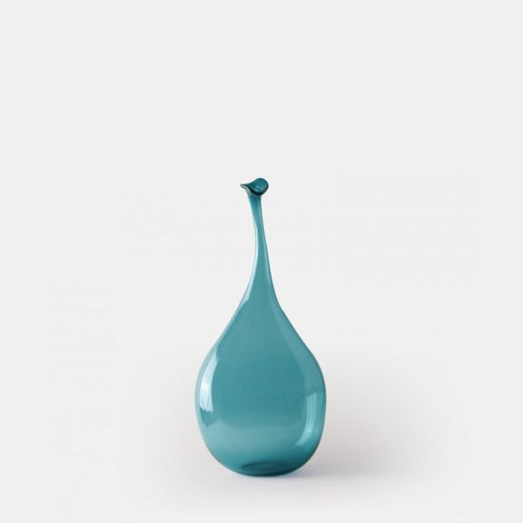 Wonky Bottle Small - Turquoise