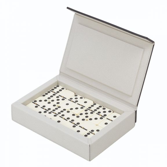 Parma Domino Game Box  - Light Grey