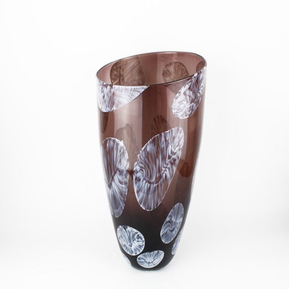 Nantes Vase - Chocolate