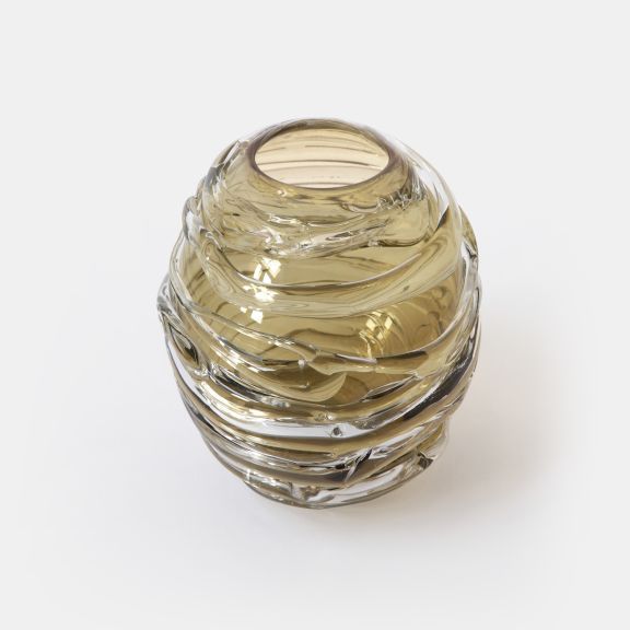 STRATA Vase/Votive  - Olive