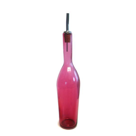 OLIVE Oil Bottle Tapered - Fuschia