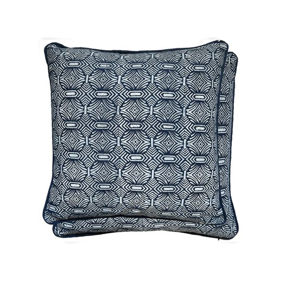 Pali Indigo 50x50 Cushion