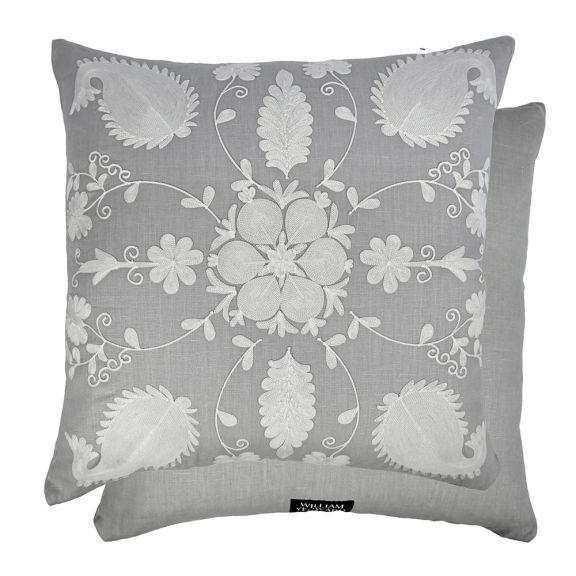 Zinnia Dove 60x60cm Cushion