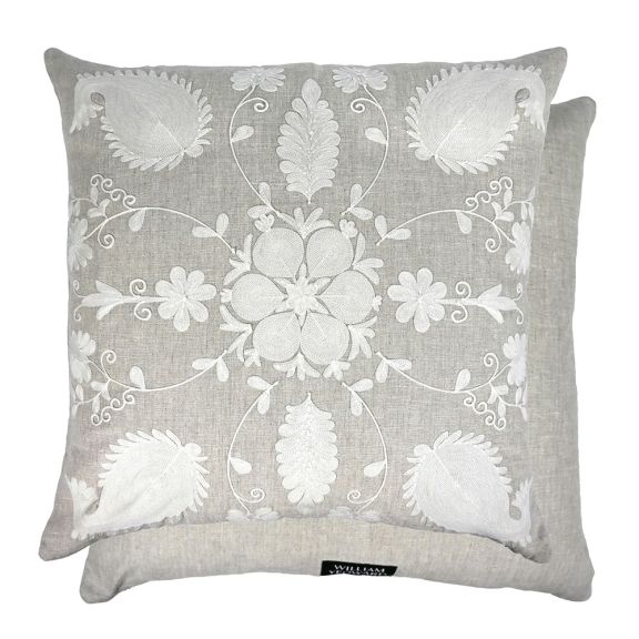 Zinnia Natural 60x60cm Cushion