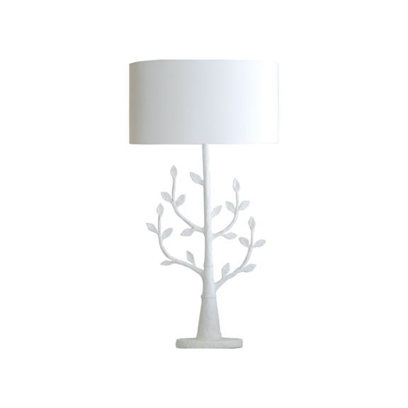 Millana Table Lamp in Chalk Finish
