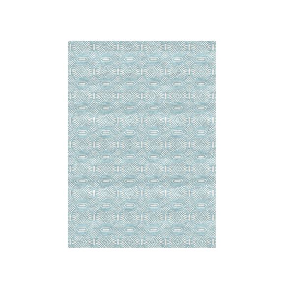 Sanganer Duck Egg Rug