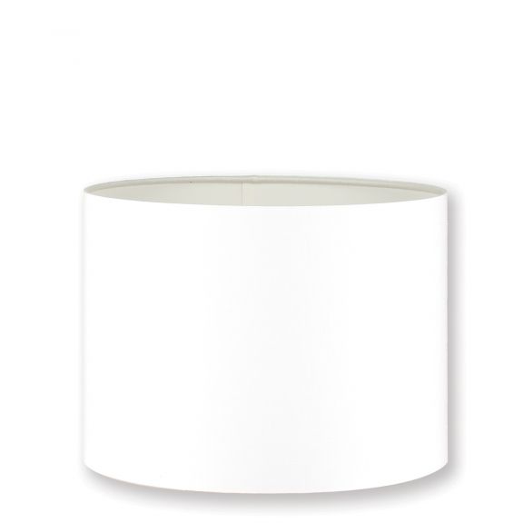 Linen 16" Drum Lampshade - Ivory 