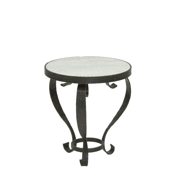 Cordoba Cocktail Table - Bronzed Finish with Marble Top