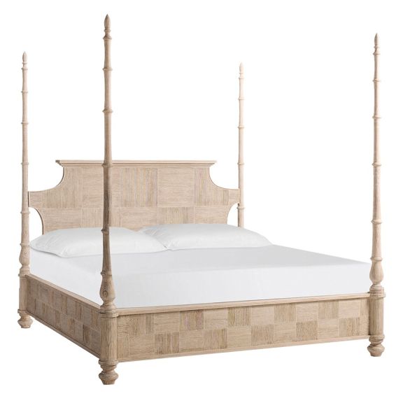 Bywater King Bed in Washed Acacia
