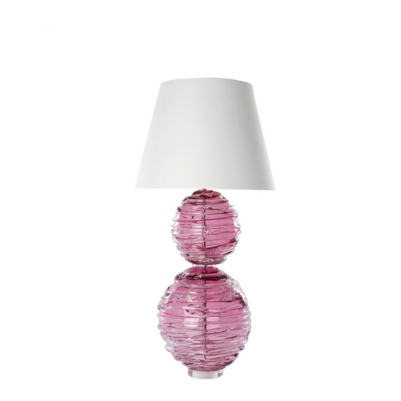Alfie Table Lamp - Gold Ruby