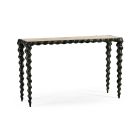 Karinta Console Table White Oyster
