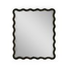 Keste Rectangular Mirror in Faux Bronze