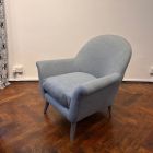 Mandy Armchair in Kerry Sky Linen