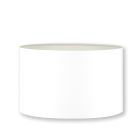 40cm Drum Lampshade in Satin with White Liner