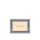 Aqua Double Border Picture Frame - 4" x 6"